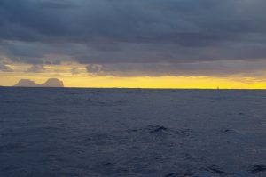 Lord Howe and Balls Pyramid at Sunrise